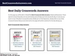 Sites similar to bestcrosswordsanswers.com