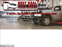 Sites similar to bestdealautobody.com