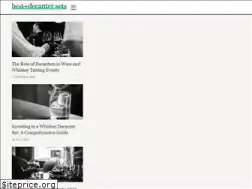 Sites similar to bestdecantersets.com