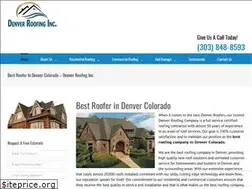 Sites similar to bestdenverroofingcompany.com