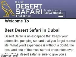 Sites similar to bestdesertsafariindubai.com