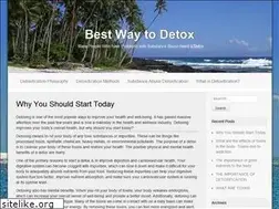 Sites similar to bestdetoxway.com