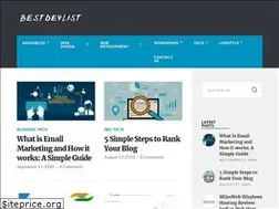 Sites similar to bestdevlist.com