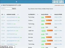 Sites similar to bestdomainshop.com