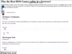 Sites similar to bestdosgames.com