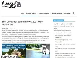 Sites similar to bestdrivewaysealers.org
