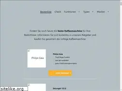 Sites similar to beste-kaffeemaschine.net