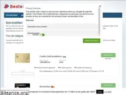 Sites similar to beste-kredittkort.com