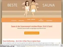 Sites similar to beste-sauna.de