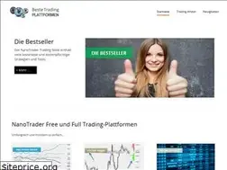 Sites similar to beste-trading-plattformen.de