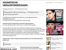 Sites similar to beste-wimpern-serum.de