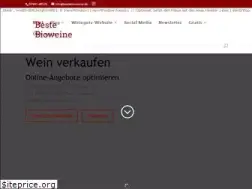Sites similar to bestebioweine.de