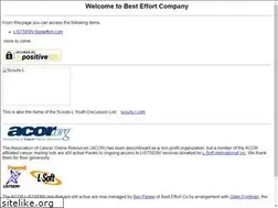 Sites similar to besteffort.com