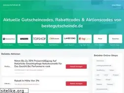 Sites similar to bestegutscheinde.de