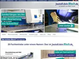 Sites similar to bestell-dein-blech.de