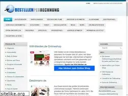 Sites similar to bestellenperrechnung.com