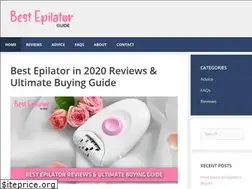 Sites similar to bestepilatorguide.org
