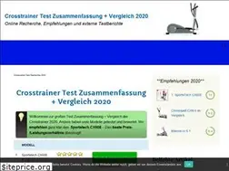 Sites similar to bester-crosstrainer-test.de