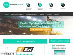 Sites similar to bestersportwettenanbieter.de