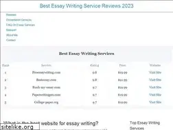 Sites similar to bestessayservicereviews.com