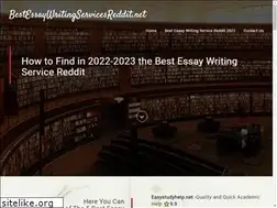 Sites similar to bestessaywritingservicesreddit.net