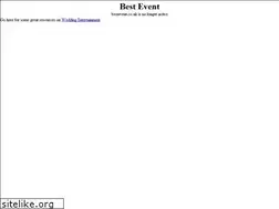 Sites similar to bestevent.co.uk