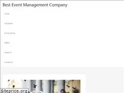 Sites similar to besteventmanagementcompany.in