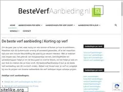 Sites similar to besteverfaanbieding.nl