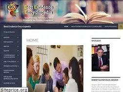 Sites similar to bestevidence.org