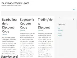Sites similar to bestfinancereviews.com