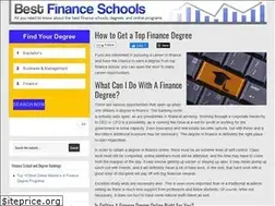 Sites similar to bestfinanceschools.net