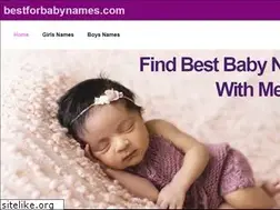 Sites similar to bestforbabynames.com