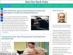 Sites similar to bestforbackpain.com