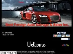 Sites similar to bestforeignautoparts.com