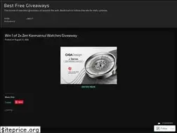 Sites similar to bestfreegiveaways.wordpress.com