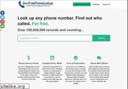 Sites similar to bestfreephonelookup.com