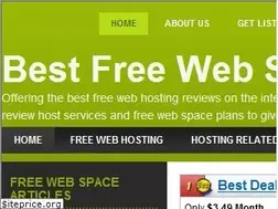 Sites similar to bestfreewebspace.org