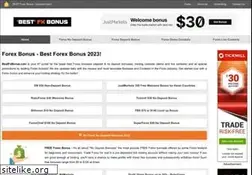 Sites similar to bestfxbonus.com