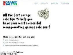 Sites similar to bestgaragesaletips.com