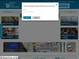 Sites similar to bestgiftcertificates.com.au