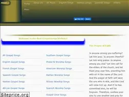 Sites similar to bestgospelsongs.com