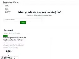 Sites similar to bestguitarworld.com