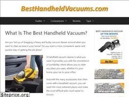 Sites similar to besthandheldvacuums.com