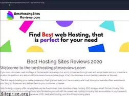 Sites similar to besthostingsitesreviews.com