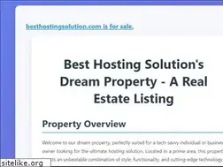 Sites similar to besthostingsolution.com