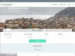 Sites similar to besthotelslima.com
