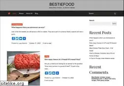 Sites similar to bestiefood.com