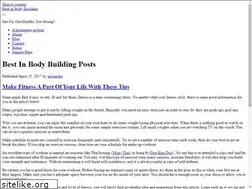 Sites similar to bestinbodybuilding.com