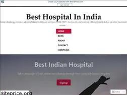 Sites similar to bestindianhosptalfortreatment.wordpress.com