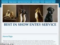 Sites similar to bestinshowentryservice.com